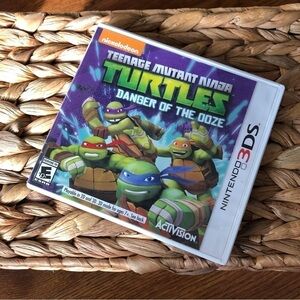 Teenage Mutant Ninja Turtles: Danger of the Ooze video game for Nintendo 3DS